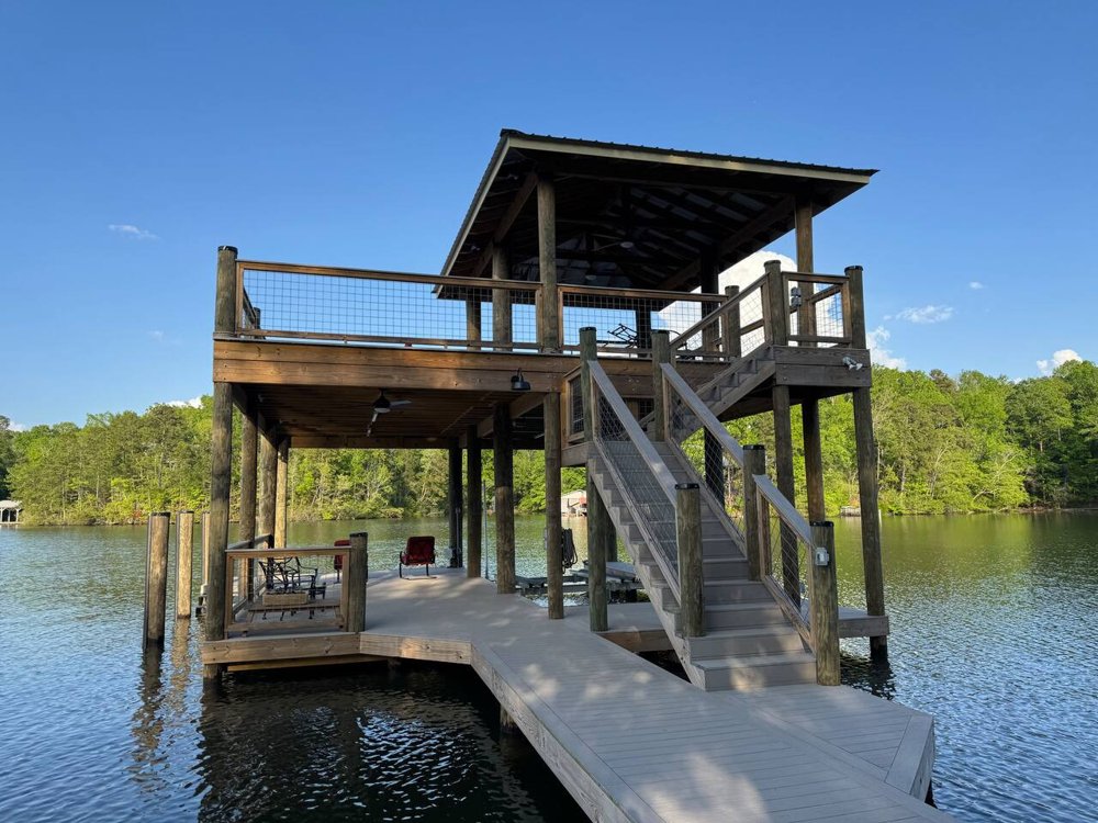 2 Story Dock To Jump Off Big Views Firepit Kayaks Dog Friendly